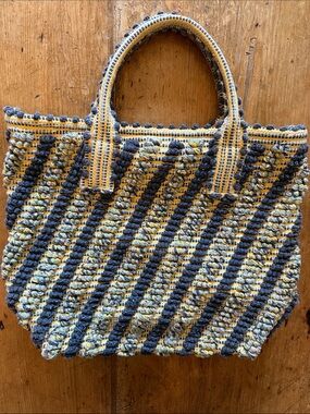 Authentic Antonello Tedde luxury eco conscious tote bag